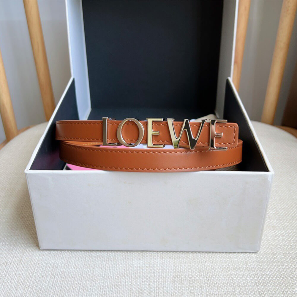 L0ew* belt in smooth calfskin 15mm