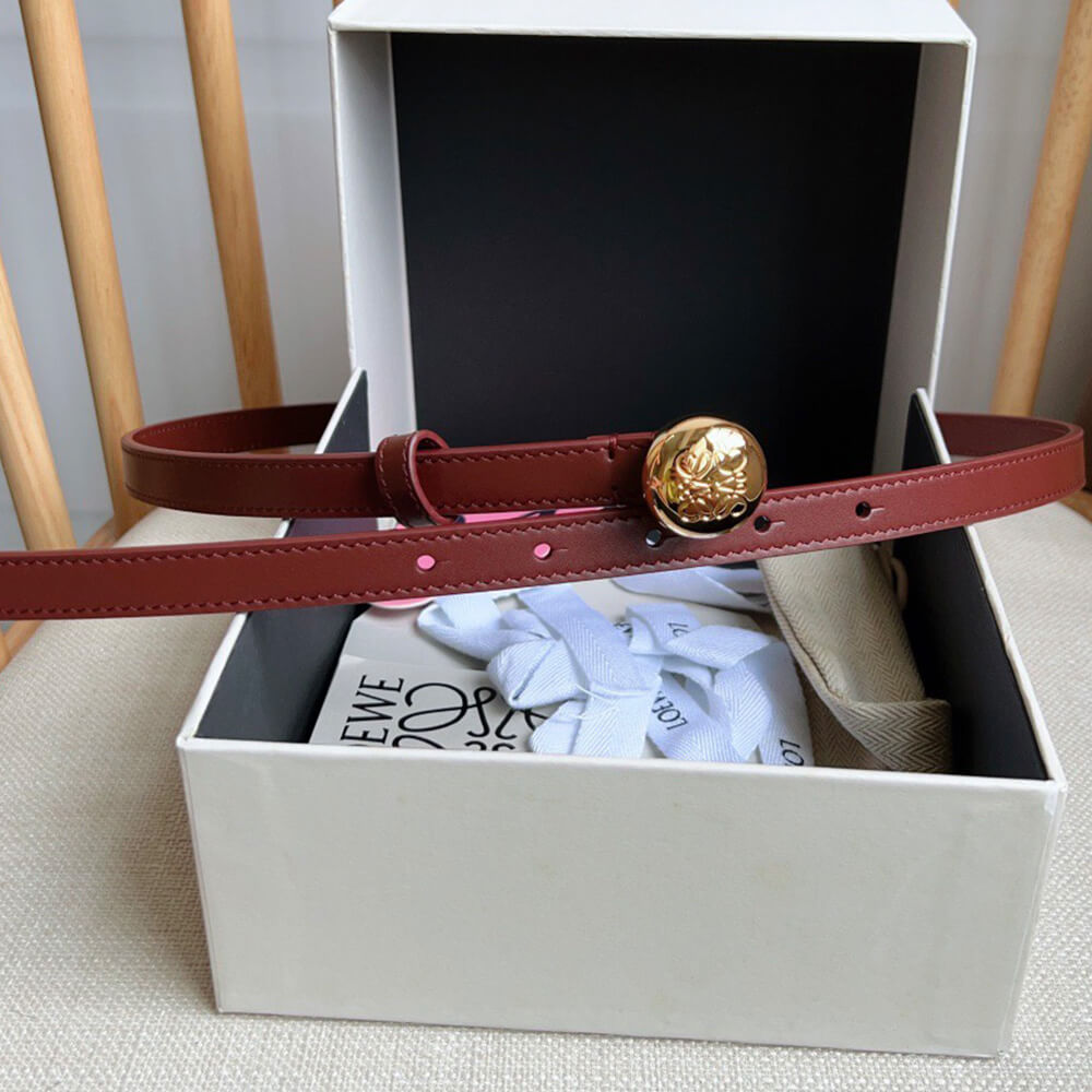 L0ew* belt in smooth calfskin 15mm