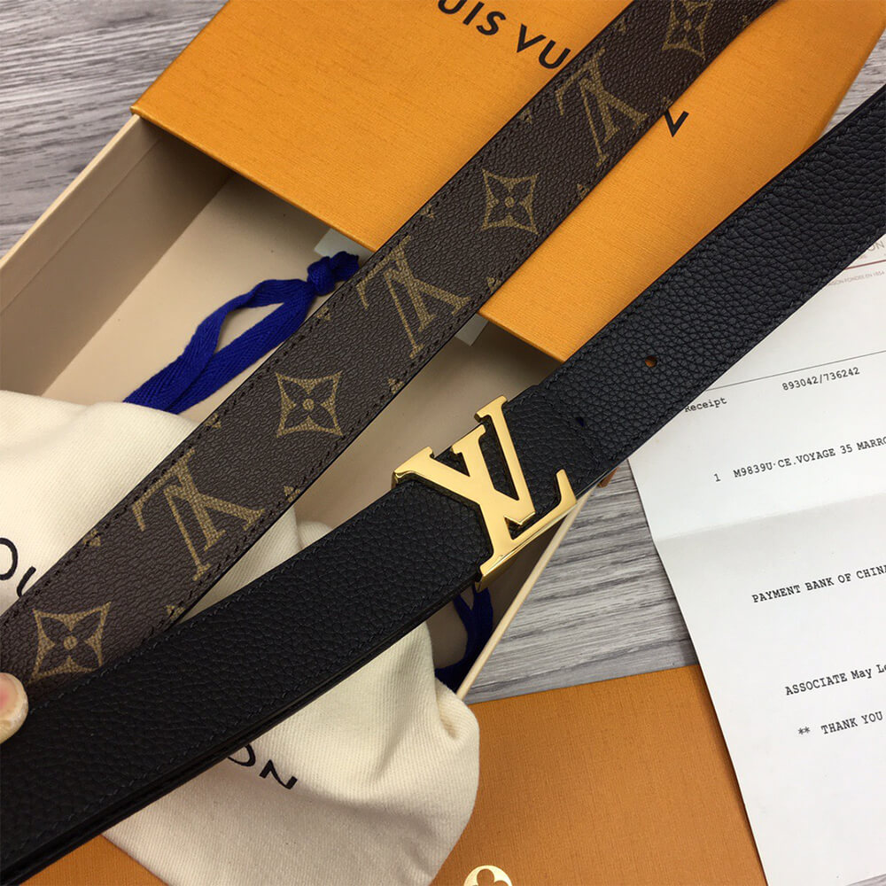 LV Initiales 30mm Reversible Belt