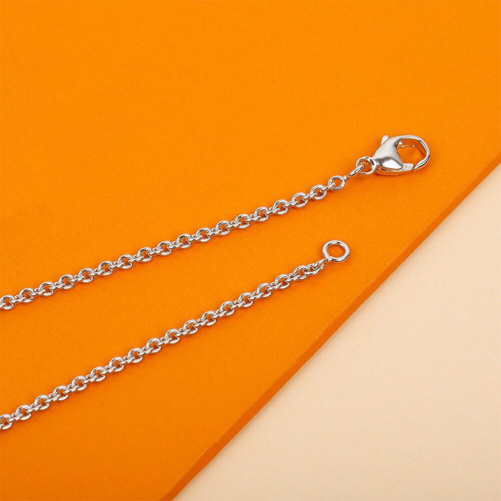 LV Silver Lockit pendant