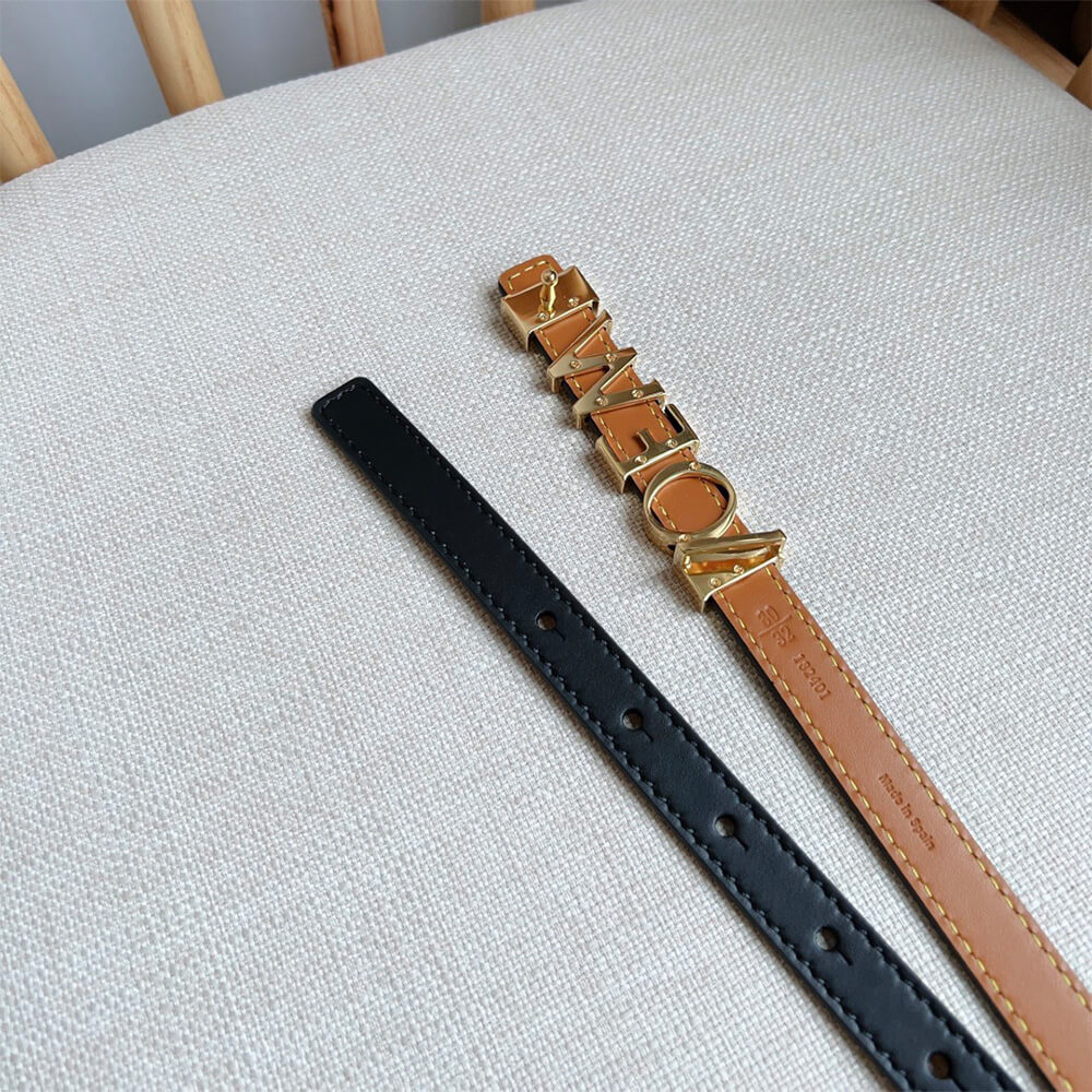 L0ew* belt in smooth calfskin 15mm