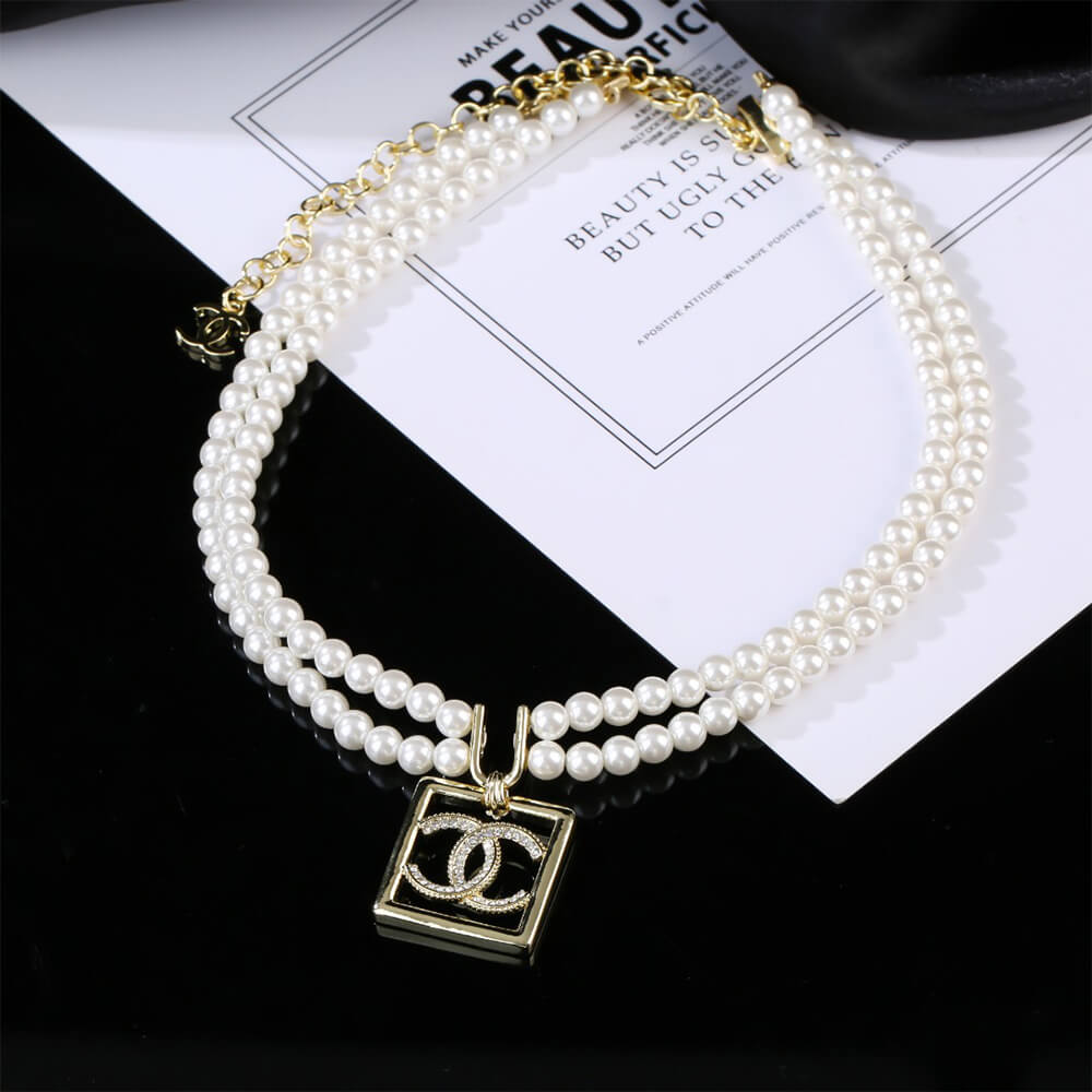 Ch**el Pearl Necklace