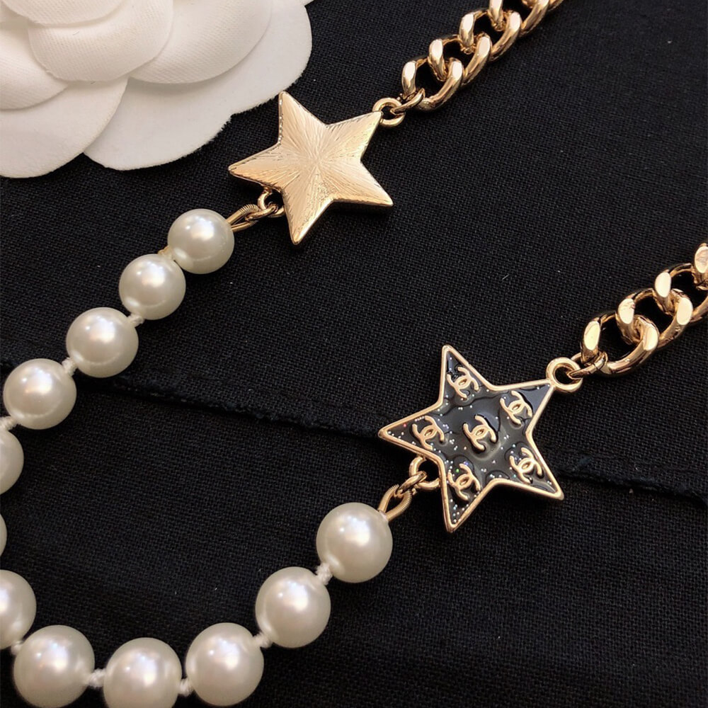 Ch**el Pearl Necklace