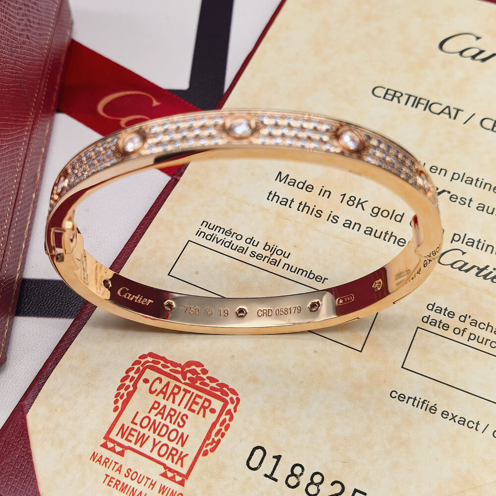 Ca*t1er LOVE bracelet, classic model