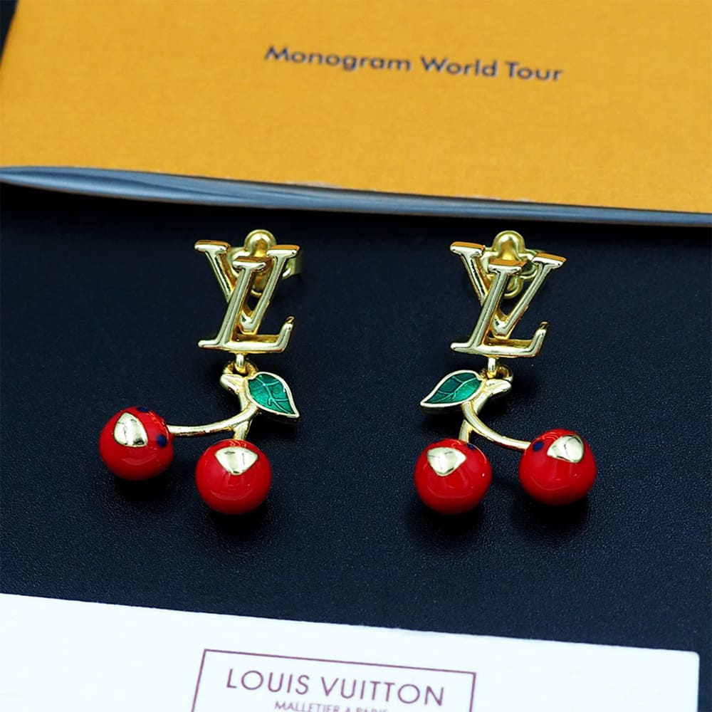 LV x TM CERISE EARRINGS