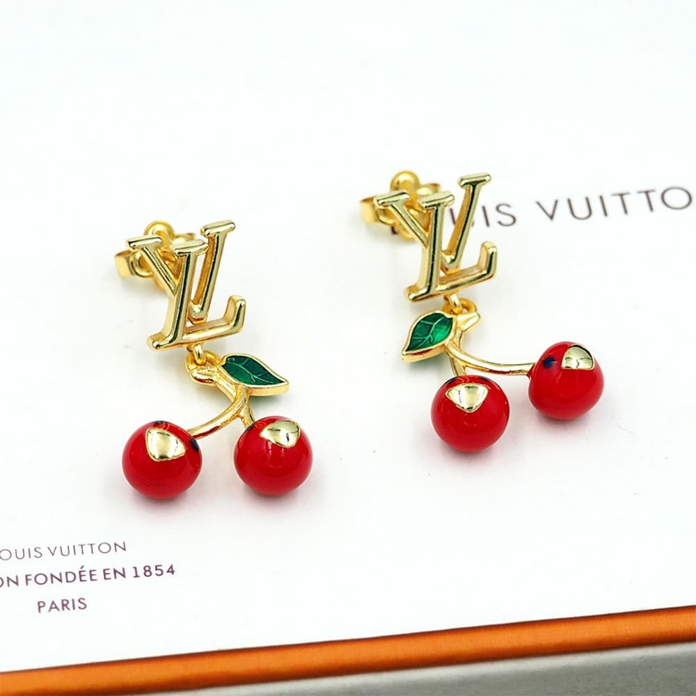 LV x TM CERISE EARRINGS