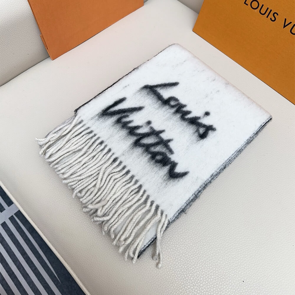 LV Fluffygram Scarf
