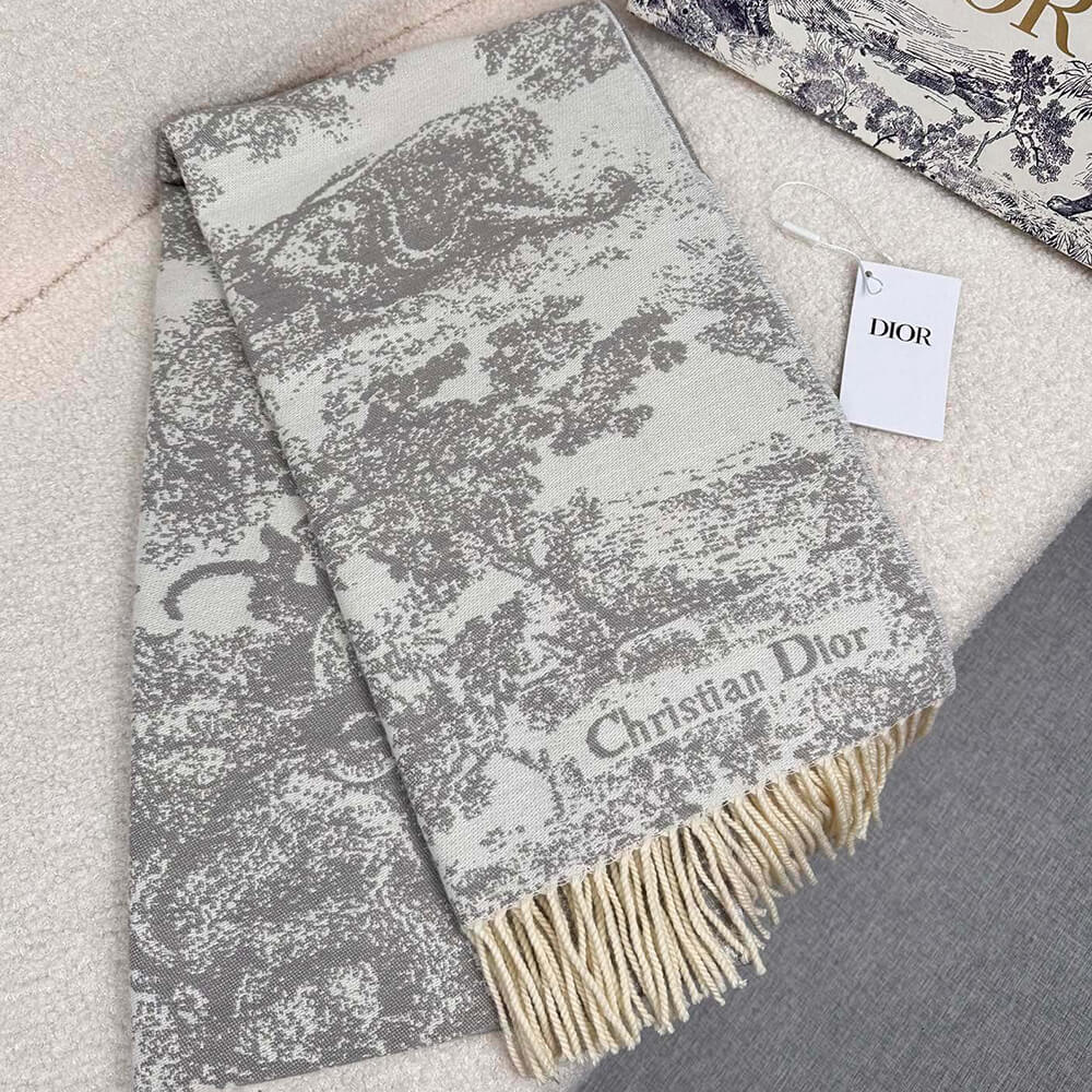 D10r Toile de Jouy Sauvage Scarf