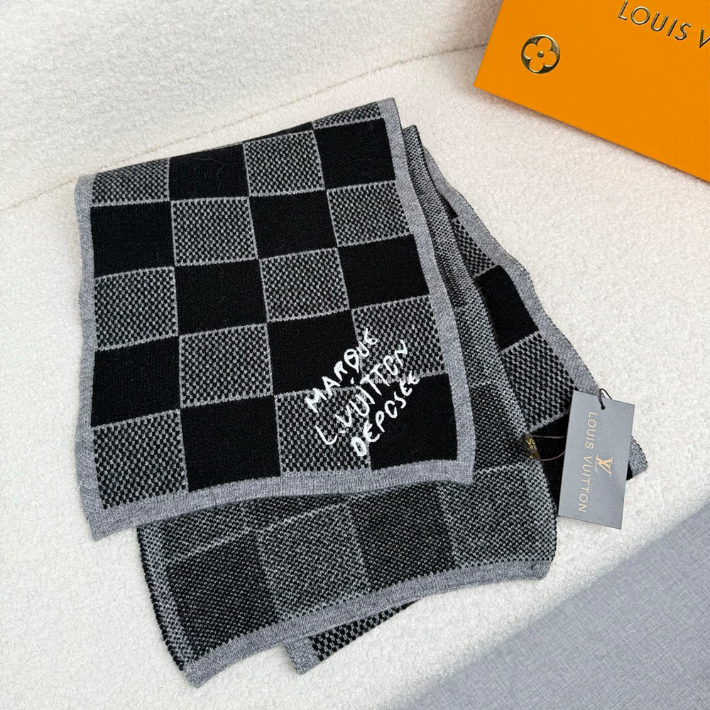 LV Damier Heritage Scarf
