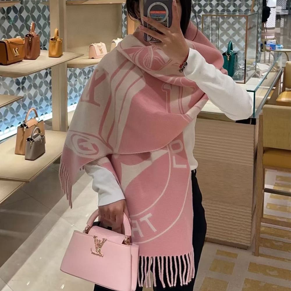 LV Lock And Keys Scarf