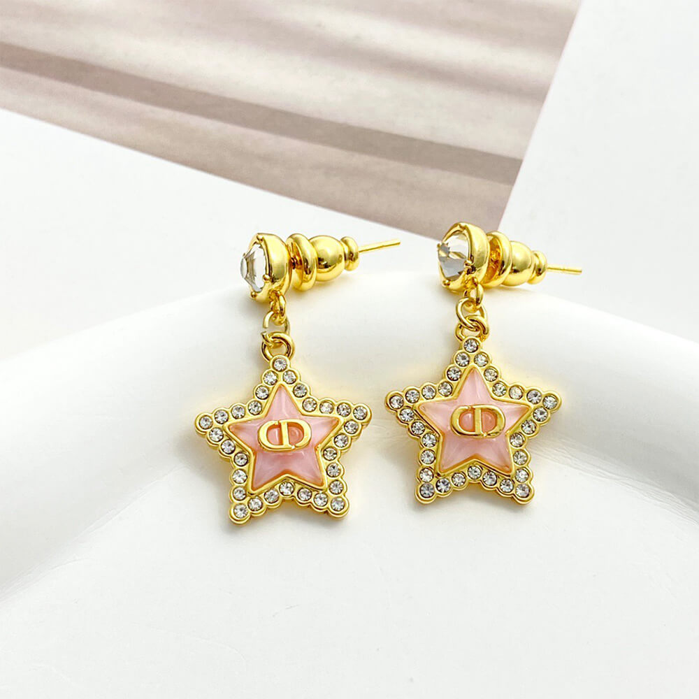 D10r Petit CD Lucky Baroque Earrings