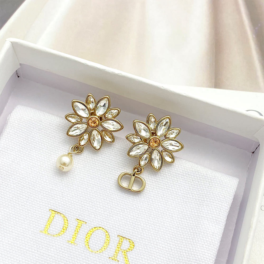 D10r Fleur de Glace earrings