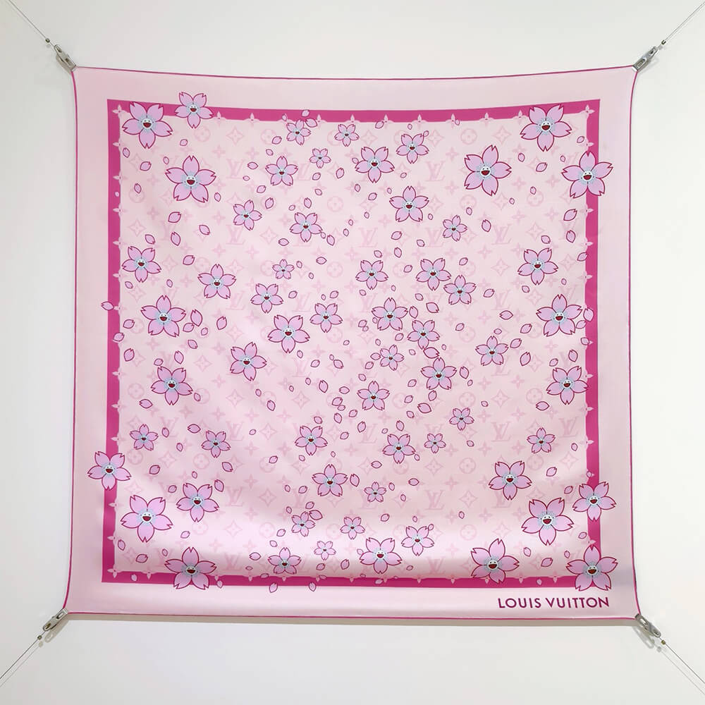 LV x TM Monogram Cherry Blossom Square 70