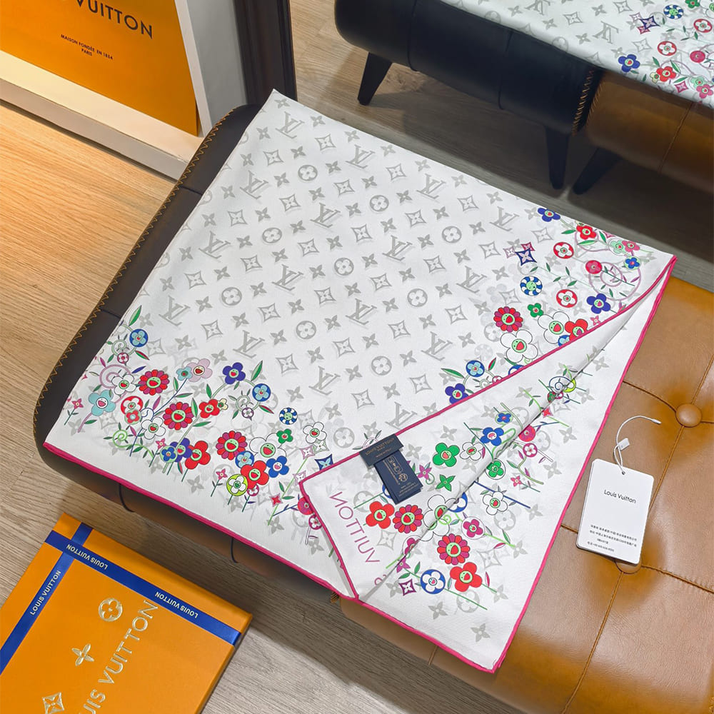 LV x TM Monogram S*perflat Flowers 90