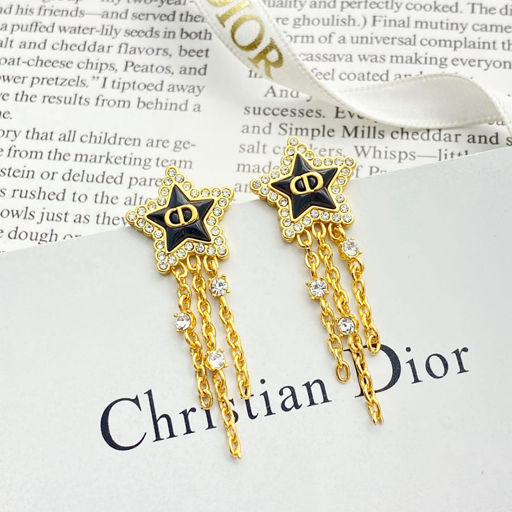 D10r Petit CD Lucky Baroque Earrings