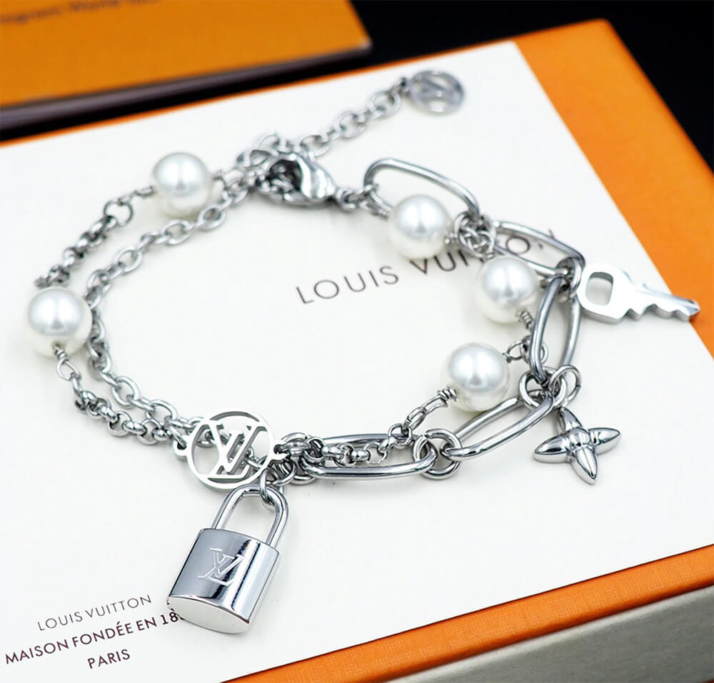 LV Mix Chains Bracelet