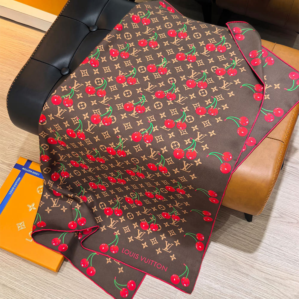 LV x TM Monogram Cerise Square 90