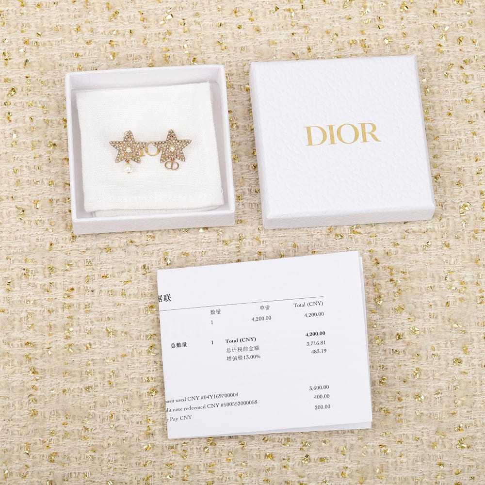 D10r Nuit ??toil??e Earrings