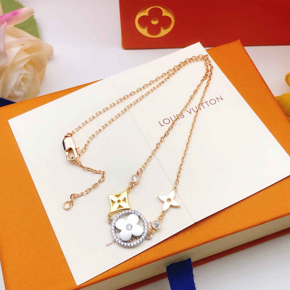 LV D1am0nd Idylle Blossom Necklace