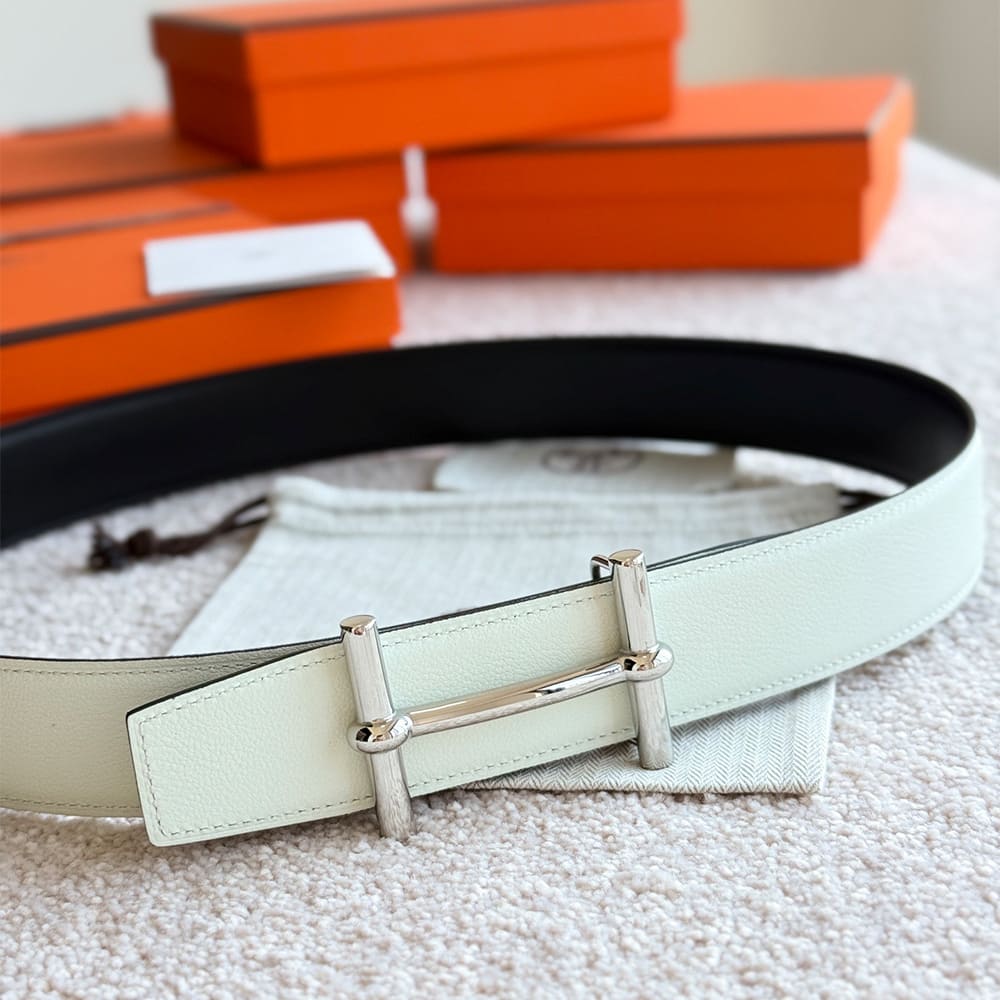 H**me5 H d’Ancre belt buckle & Reversible leather strap 38 mm