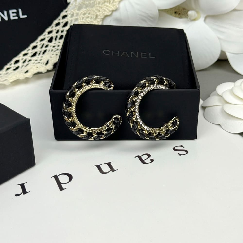 Ch**el Hoop Earrings