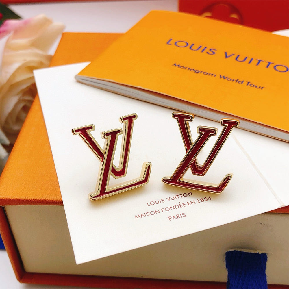 LV Iconic Enamel Earrings
