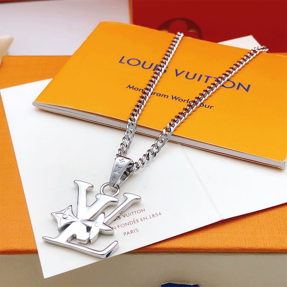 LV Monogram Row Pendant