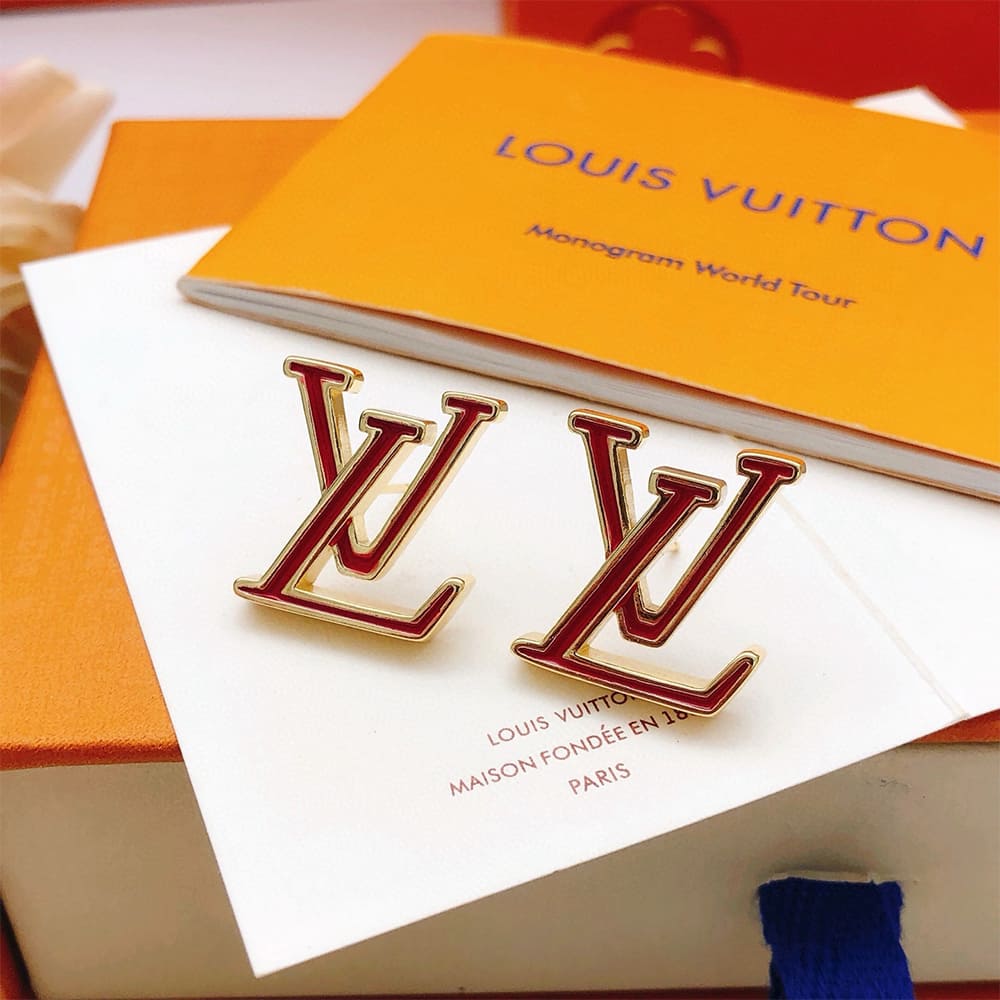 LV Iconic Enamel Earrings