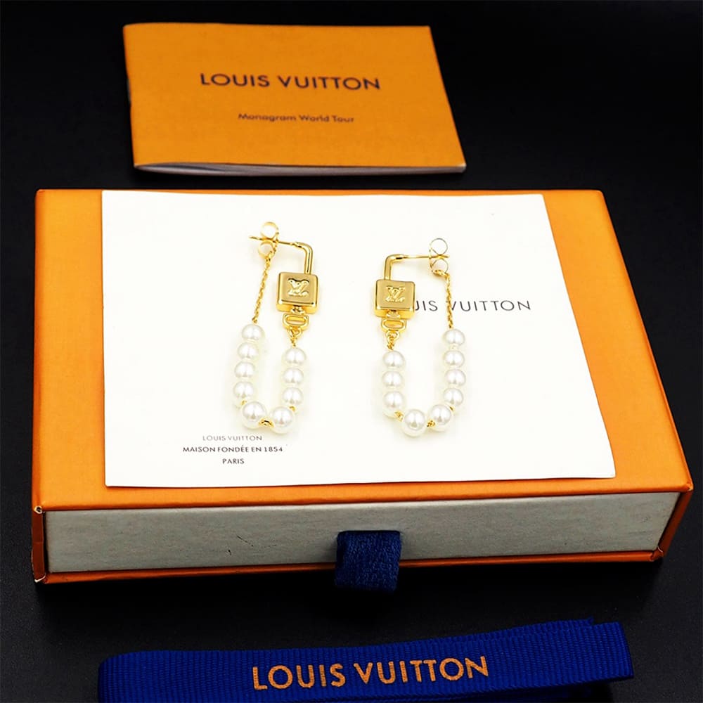 LV Pearlock Earrings