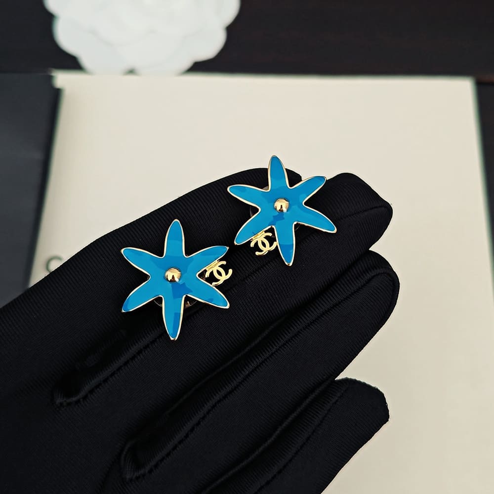 Ch**el Stud Earrings