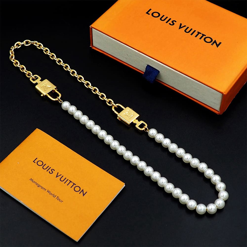 LV Pearlock Necklace