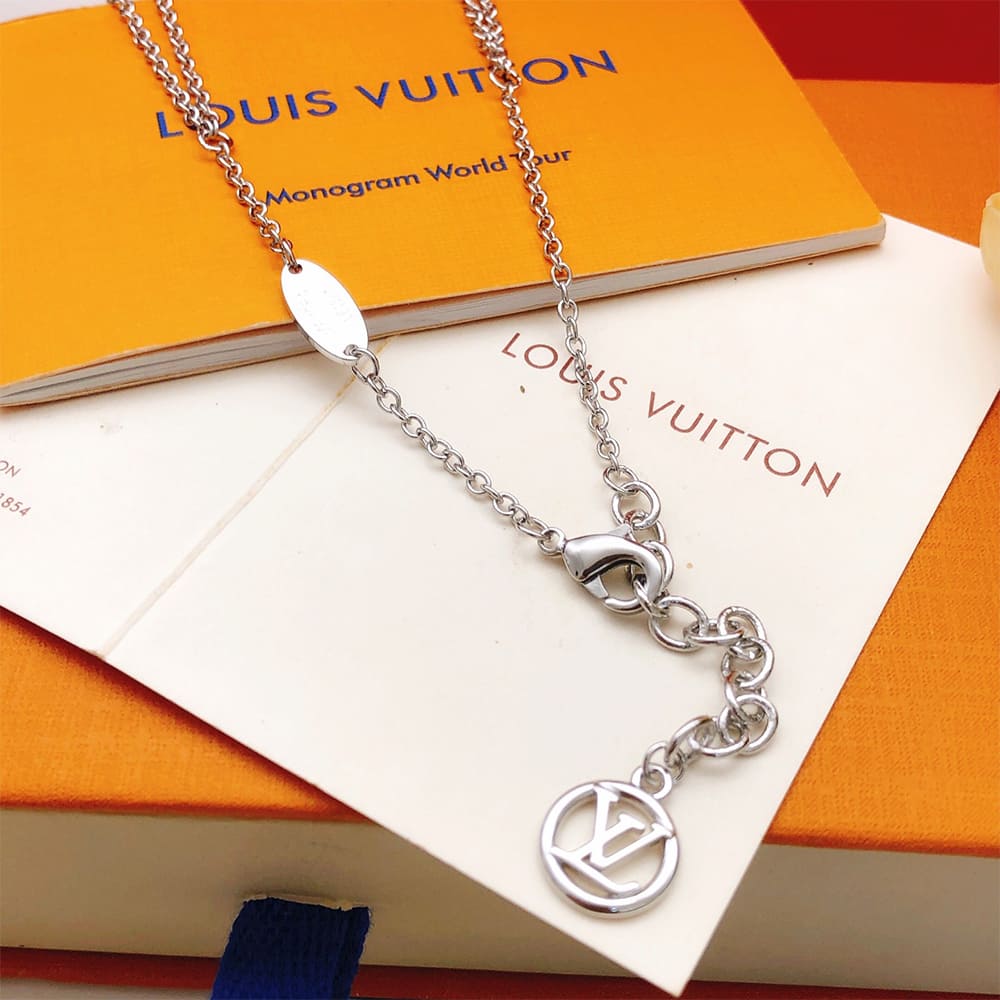 LV Script Necklace