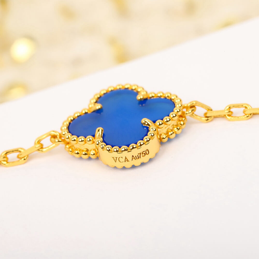 VCA Vintage Alhambra long necklace, 20 motifs