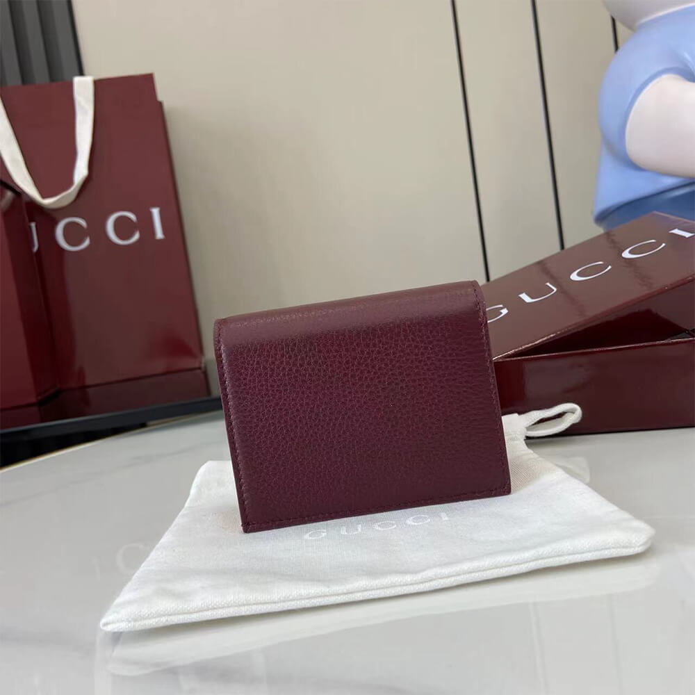 Bi-color GG Marmont small wallet(HIGH-END GRADE)