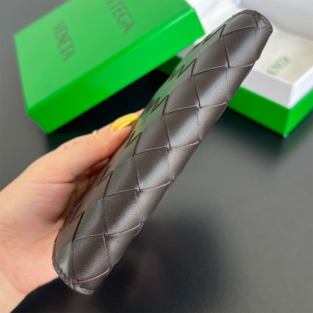 Intrecciato Medium Bi-Fold Wallet(HIGH-END GRADE)