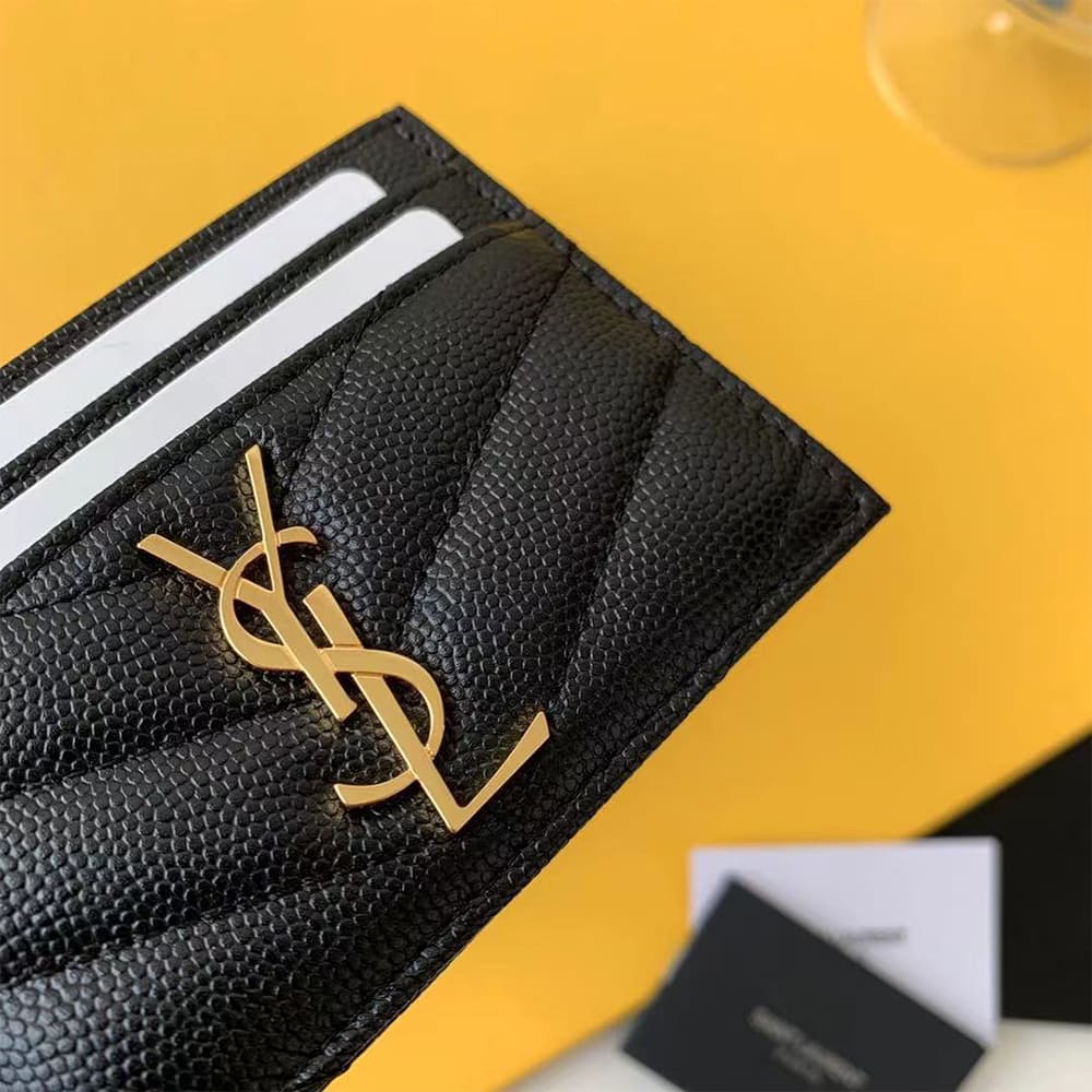 CASSANDRE MATELASS?? card case in grain de poudre leather(HIGH-END GRADE)