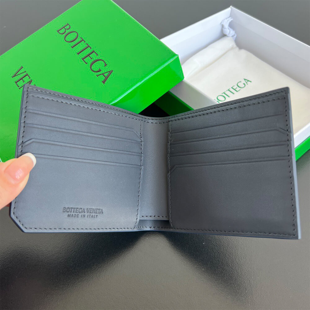 Intrecciato Piccolo Bi-Fold Wallet(HIGH-END GRADE)