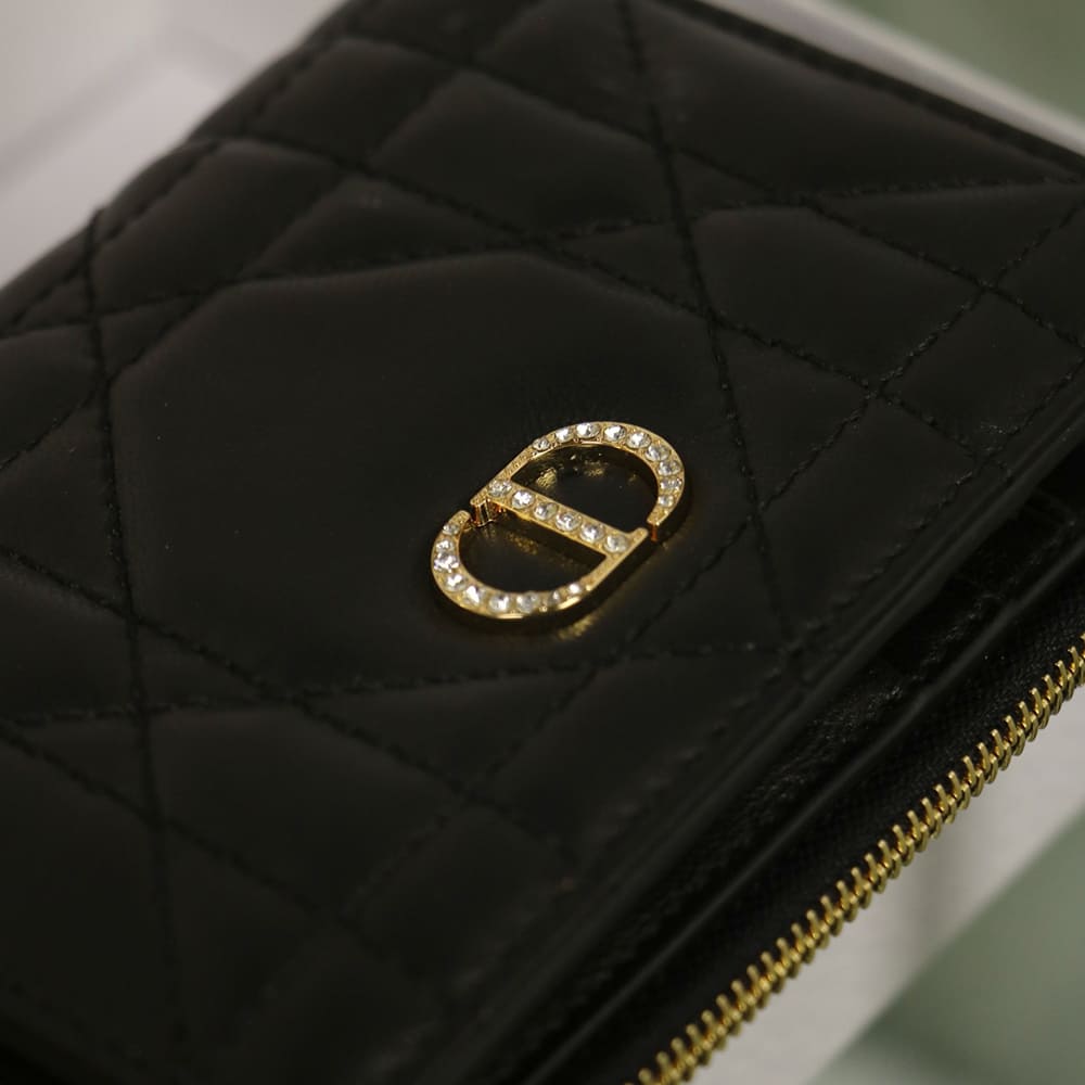 D10r Caro Dahlia Wallet with Crystals(HIGH-END GRADE)