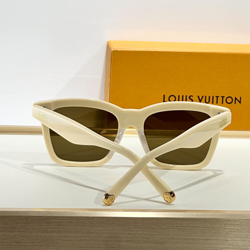 LV Script Square Sunglasses