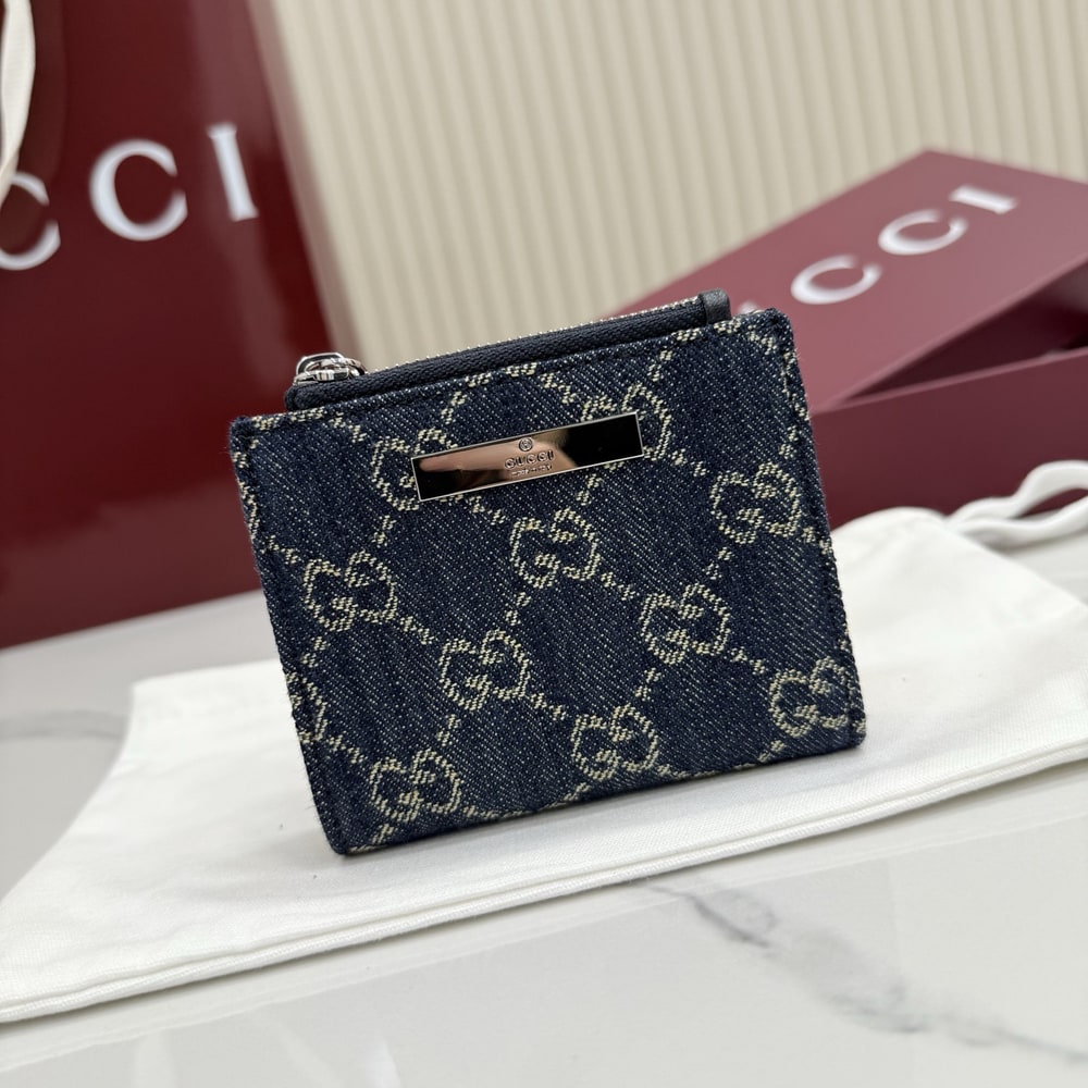 Gvc*1 Small wallet with Gvc*1 plaque(HIGH-END GRADE)