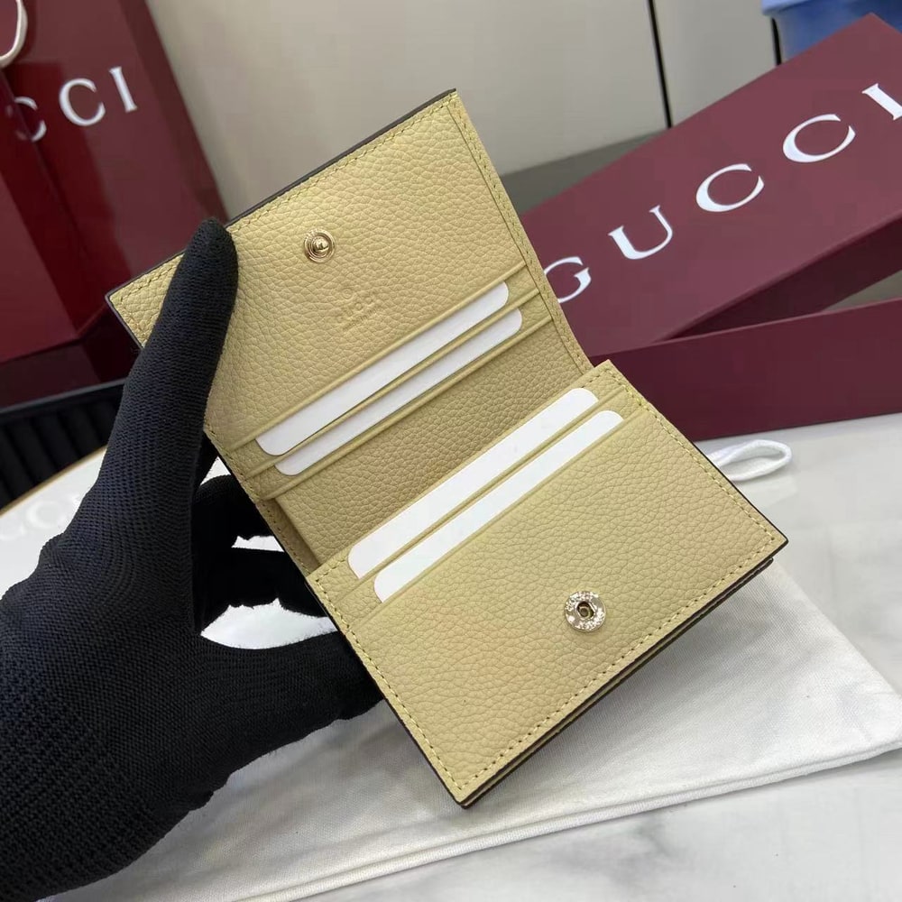 Gvc*1 Bi-color GG Marmont small wallet(HIGH-END GRADE)