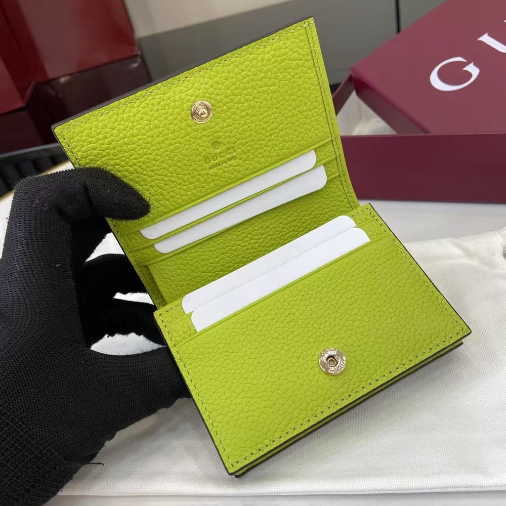 Gvc*1 Bi-color GG Marmont small wallet(HIGH-END GRADE)