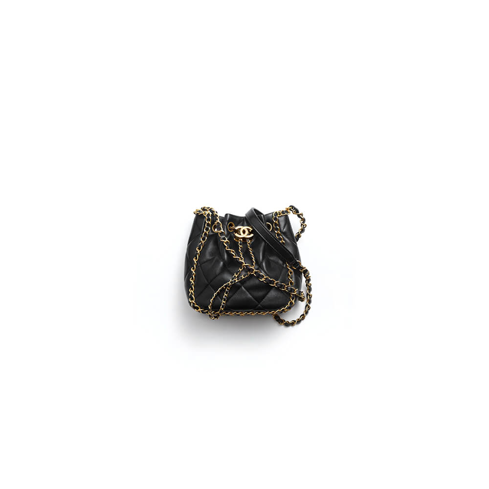 Ch**el Small Bucket Bag(HIGH-END GRADE)