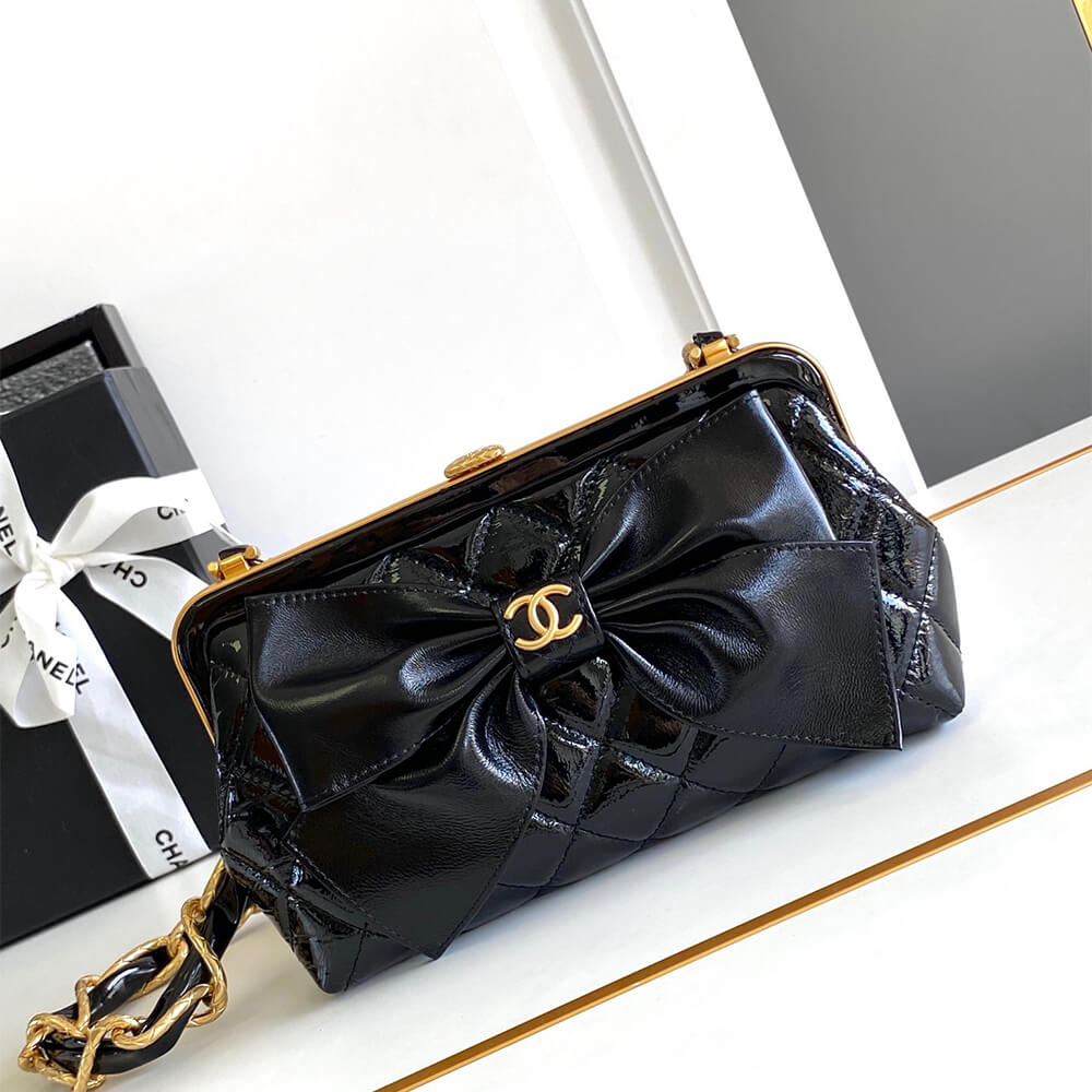 Ch**el Large Clutch With Chain(high-end grade)