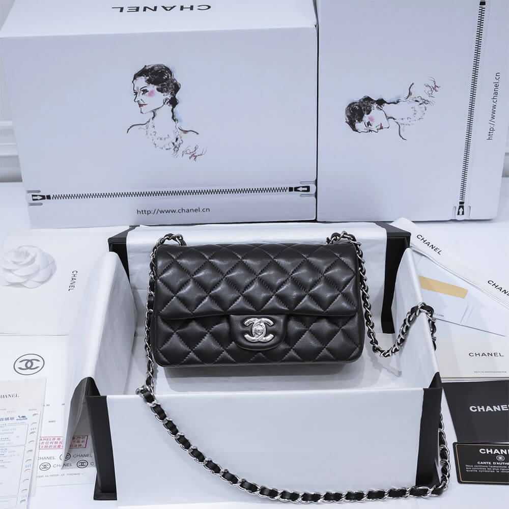 Ch**el MINI FLAP BAG