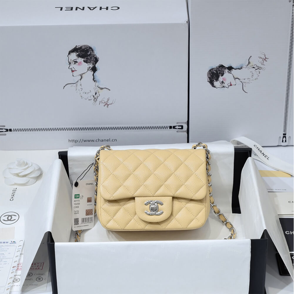 Ch**el MINI FLAP BAG