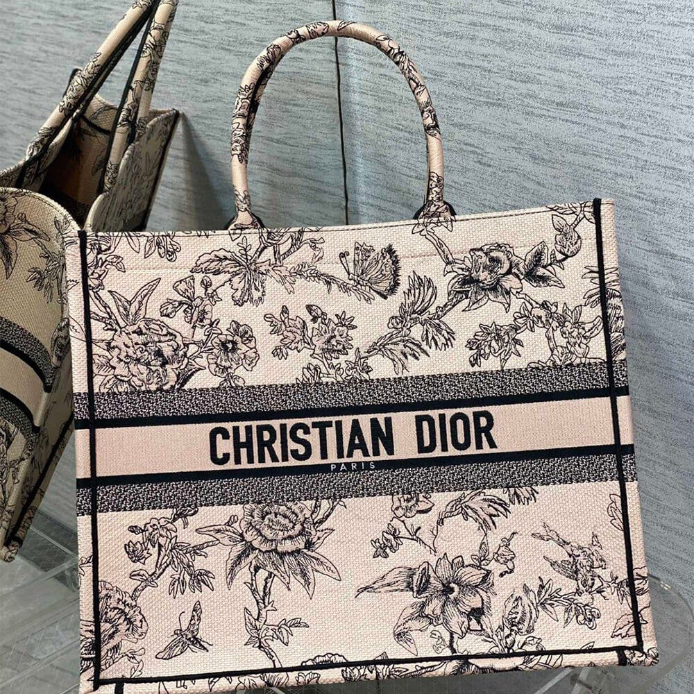 LARGE D10r BOOK TOTE
