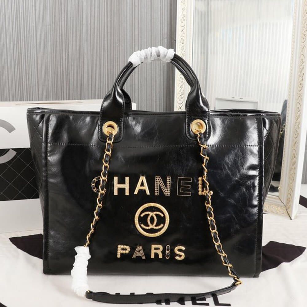 Ch**el LARGE DEAUVILLE TOTE