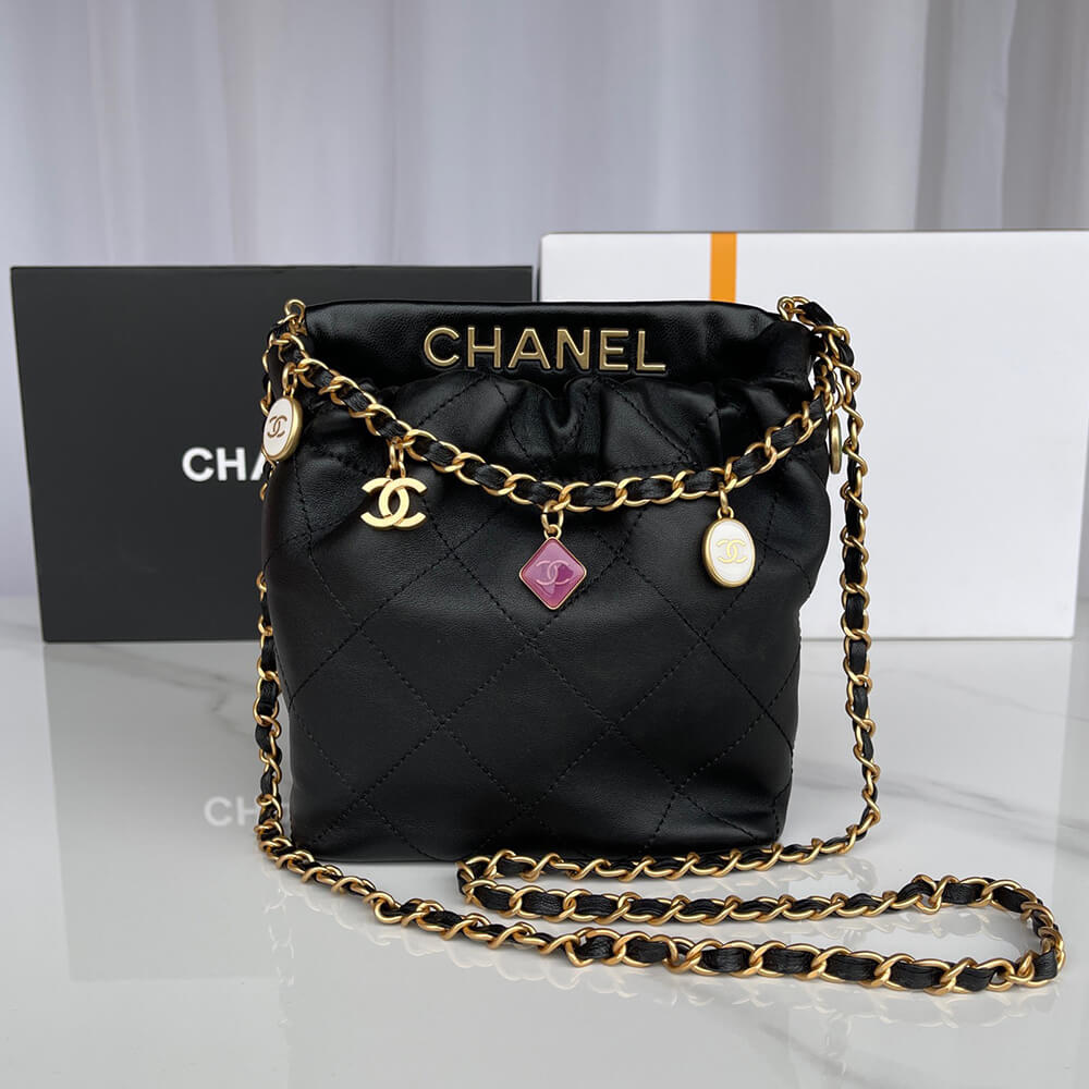 Ch**el SMALL BUCKET BAG