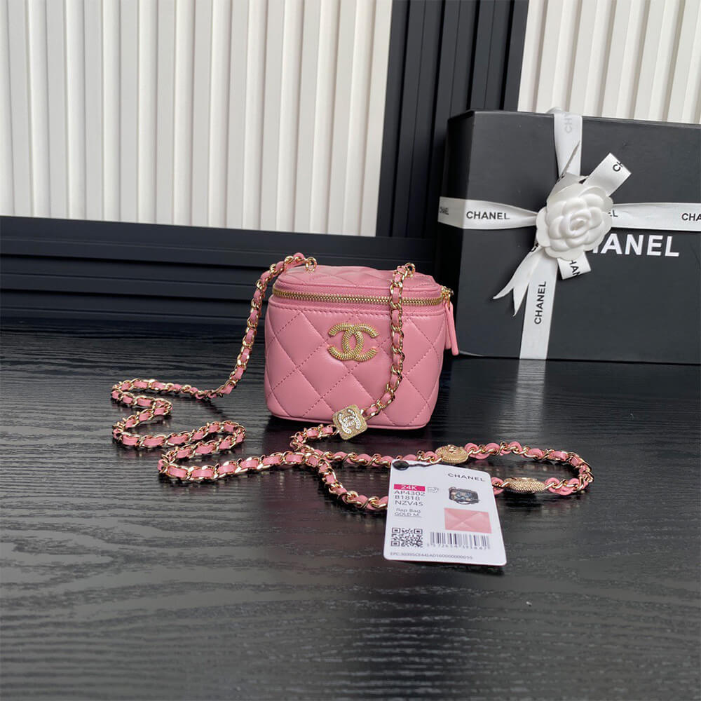 Ch**el Small Vanity with Chain(HIGH-END GRADE)